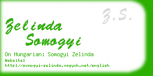 zelinda somogyi business card
